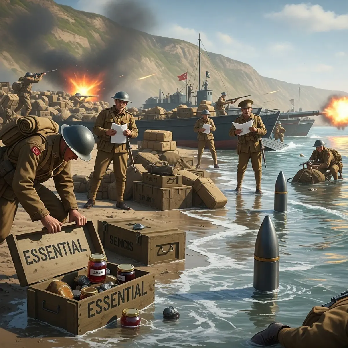 The Fatal Flaw - Part 5: The Beach of Mislabeled Crates: Gallipoli