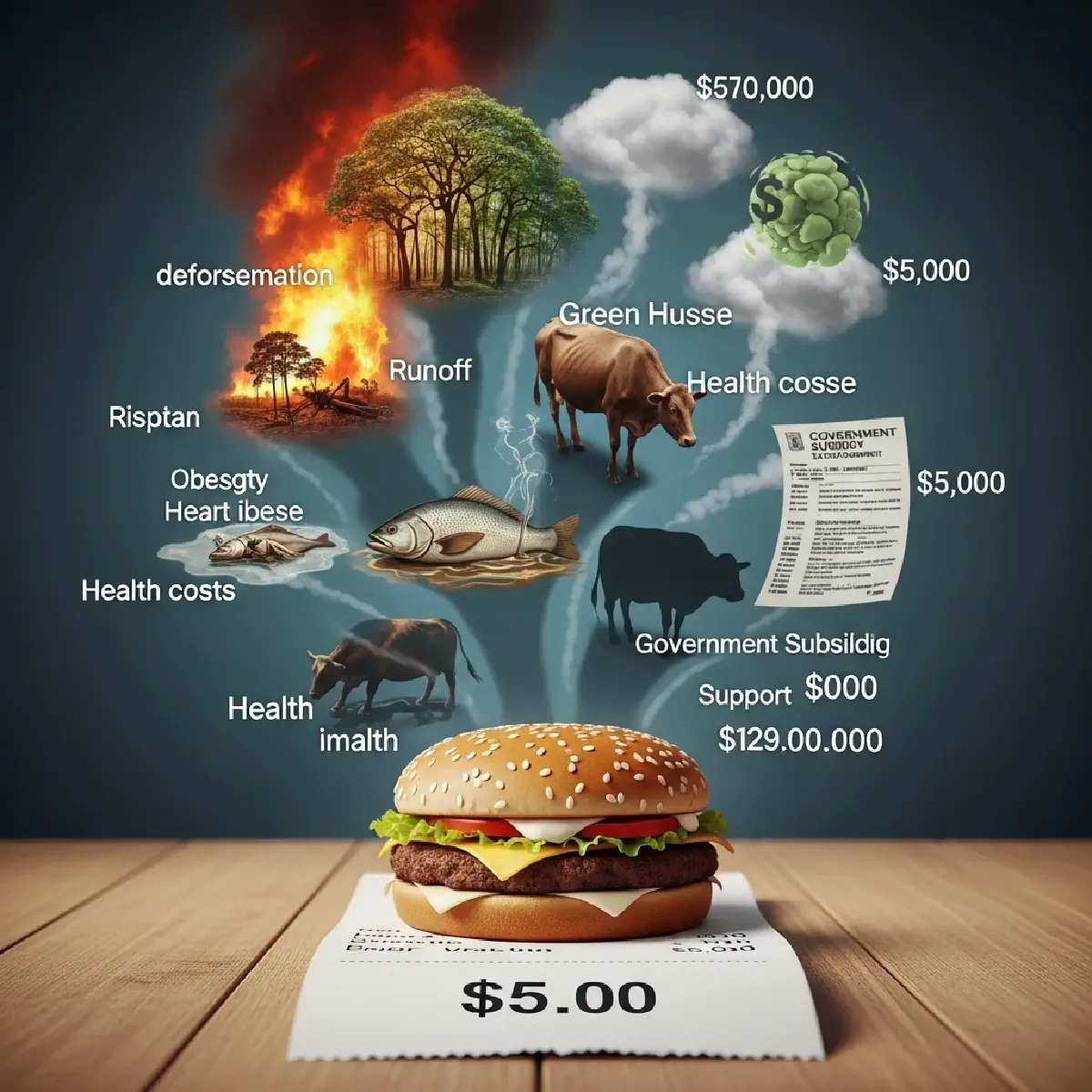 The Hidden Economics of Food - Part 8: The True Cost of a Burger