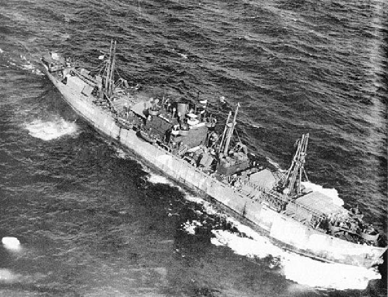 SS John W. Brown aerial view