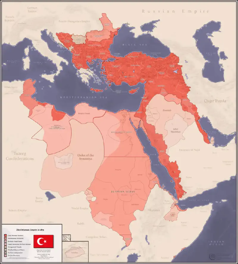 The Ottoman Empire in 1875