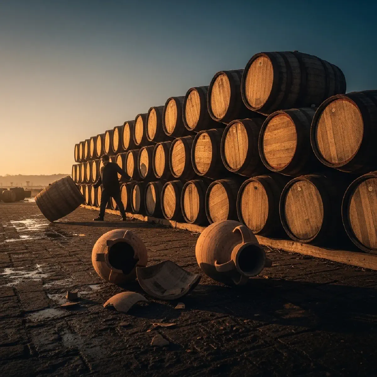 Paths Without Maps: Navigation & Infrastructure Before GPS - Part 5: The Quiet Engine of Commerce: The Wooden Barrel and the Packaging Revolution