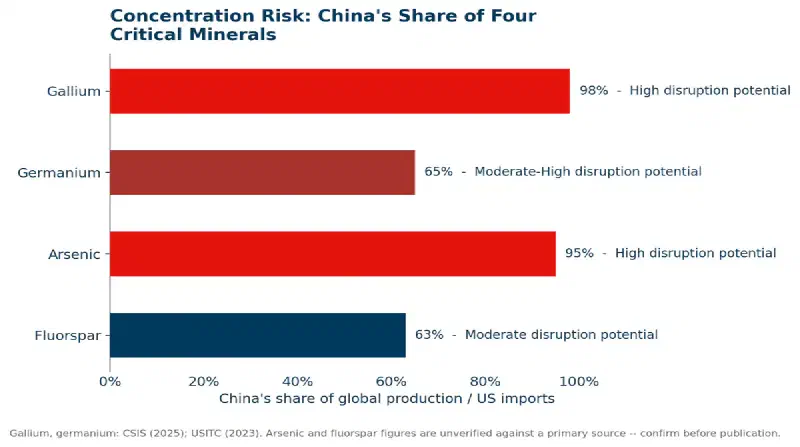 Critical Minerals China Share
